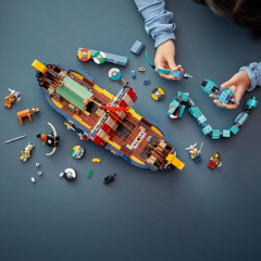 LEGO Creator 31132 Vikingská loď a mořský had