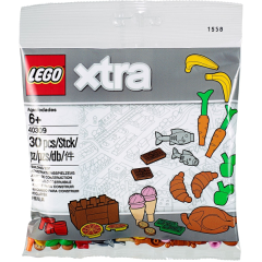 LEGO XTRA 40309 Doplňkové dílky – Jídlo - balení 