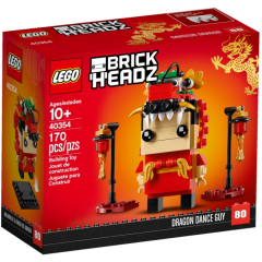 LEGO BrickHeadz 40354 Dračí tanečník - balení 