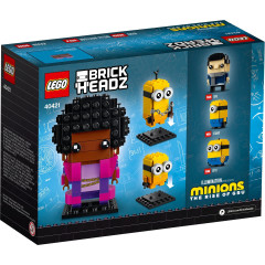 LEGO BrickHeadz 40421 Belle Bottom, Kevin a Bob