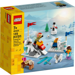 LEGO BrickHeadz40424 Zimní koulovačka