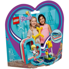 LEGO Friends 41386 Stephanie a letní krabička ve tvaru srdce - balení 