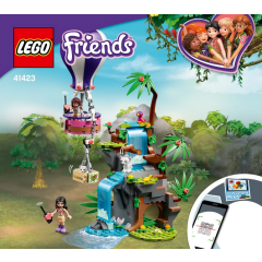 LEGO Friends 41423 Záchrana tygra v džungli