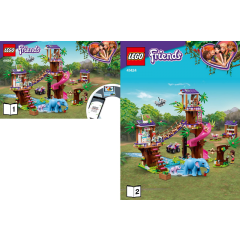 Lego Friends 41424 Základna záchranářů v džungli