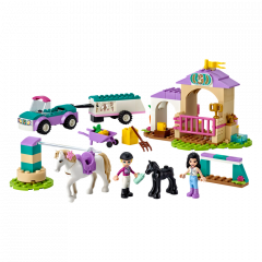 LEGO® Friends 41441 Auto s přívěsem a výcvik koníka