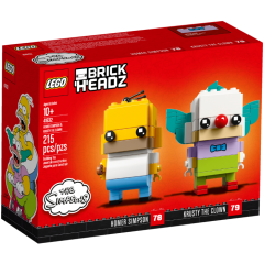 LEGO BrickHeadz 41632 Homer Simpson a Šáša Krusty - balení 