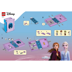 LEGO Disney 43175 Anna a Elsa a jejich pohádková kniha dobrodružství