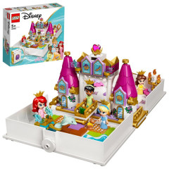 LEGO® I Disney Princess™  43193 Ariel, Kráska, Popelka a Tiana a jejich pohádková kniha dobrodružství