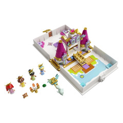 LEGO® I Disney Princess™  43193 Ariel, Kráska, Popelka a Tiana a jejich pohádková kniha dobrodružství