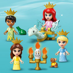 LEGO® I Disney Princess™  43193 Ariel, Kráska, Popelka a Tiana a jejich pohádková kniha dobrodružství