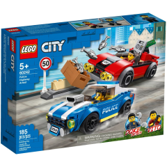 LEGO City 60242 Policejní honička na dálnici - balení 