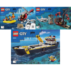 LEGO City 60266 Oceánská průzkumná loď