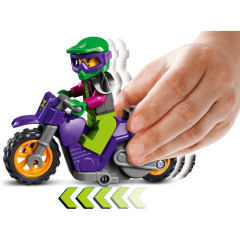 LEGO City 60296 Kaskadérská wheelie motorka