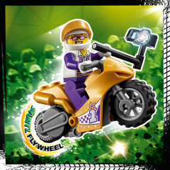 LEGO City 60309 Kaskadérská motorka se selfie tyčí