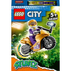 LEGO City 60309 Kaskadérská motorka se selfie tyčí