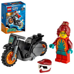 LEGO City 60311 Kaskadérská motorka s ohnivou kaskadérkou