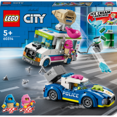 LEGO City 60314 Policejní honička se zmrzlinářským vozem