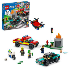 LEGO City 60319 Hasiči a policejní honička