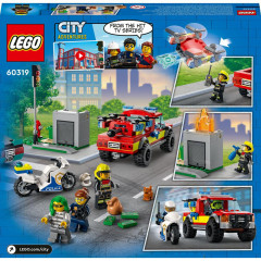 LEGO City 60319 Hasiči a policejní honička