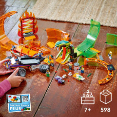 Lego City 60339 Kaskadérská dvojitá smyčka
