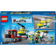 LEGO City 60343 Přeprava záchranářského vrtulníku