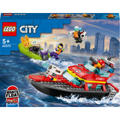 LEGO® City 60373 Hasičská záchranná loď a člun