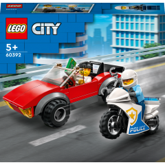 LEGO® City 60392 Honička auta s policejní motorkou