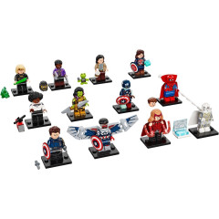 LEGO Minifigures 71031 Studio Marvel - 10 Kapitánka Carterová