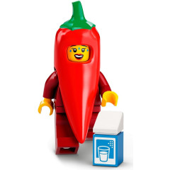 LEGO 71032 Minifigurky 22. série - 02 Kostým Chilli papričky