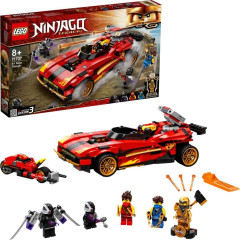 LEGO Ninjago 71737 Kaiův červený bourák