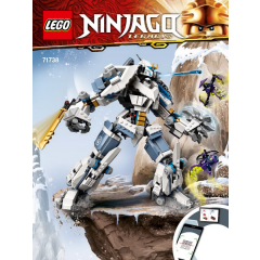 LEGO Ninjago 71738 Zane a bitva s titánskými roboty