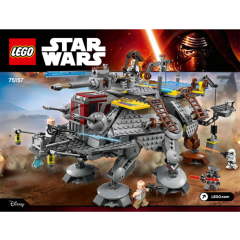LEGO Star Wars 75157 AT-TE kapitána Rexe