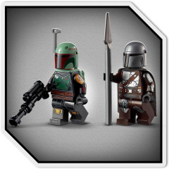 LEGO® Star Wars™ 75312 Boba Fett a jeho kosmická loď