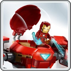 LEGO SUPER HEROES 76164 Iron Man Hulkbuster proti agentovi A.I.M.