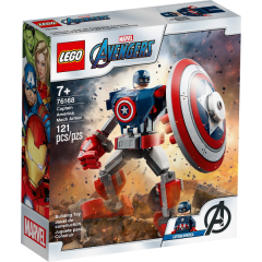 Lego Super Heroes 76168 Captain America v obrněném robotu
