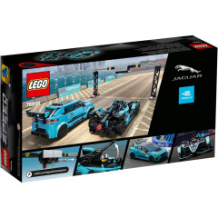 LEGO Speed Champions 76898 Formula E Panasonic Jaguar Racing GEN2 car & Jaguar I-PACE eTROPHY