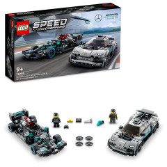 LEGO Speed Champions 76909 Mercedes-AMG F1 W12 E Performance a Mercedes-AMG Project One