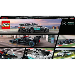 LEGO Speed Champions 76909 Mercedes-AMG F1 W12 E Performance a Mercedes-AMG Project One