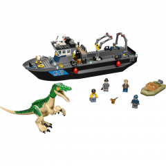 LEGO Jurassic World 76942 Útěk Baryonyxe z lodě