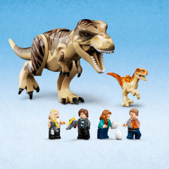 LEGO Jurassic World 76948 Útěk T-rexu a atrociraptoru