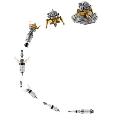 LEGO Ideas 92176 NASA Apollo Saturn V