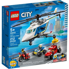 LEGO CITY 60243 Pronásledování s policejní helikoptérou