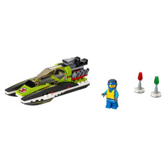 Lego City 60114 Závodní člun - detail