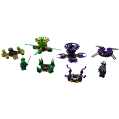 LEGO ninjago 70664 spinjitzu lloyd vs. Garmadon 