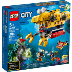 LEGO City 60264 Oceánská průzkumná ponorka