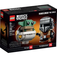 LEGO BrickHeadz 75317 Mandalorian a dítě