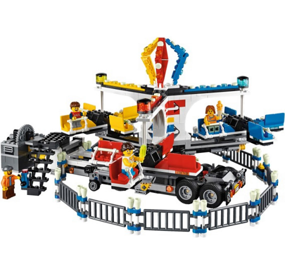 Lego 10244 Fairground Mixer obsah