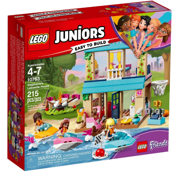 LEGO Juniors 10763 Stephanie a její dům u jezera - baleni