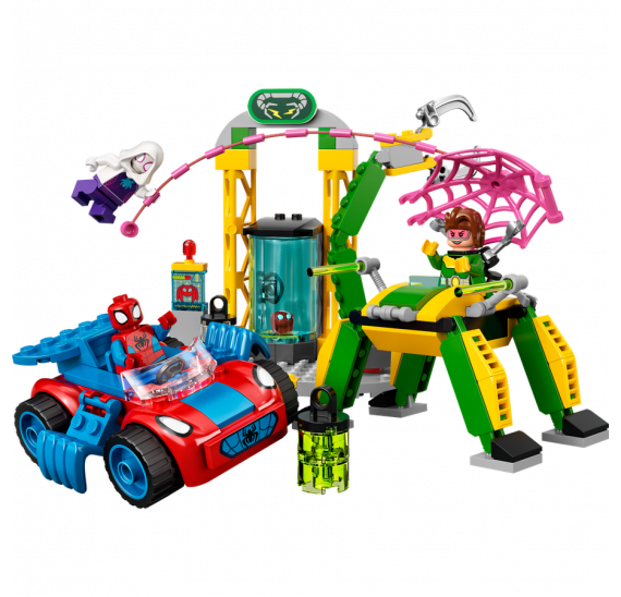 LEGO Marvel 10783 Spider-Man v laboratoři Doc Ocka