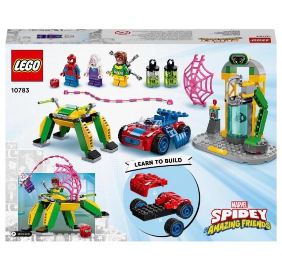 LEGO Marvel 10783 Spider-Man v laboratoři Doc Ocka